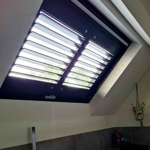 shutters schuin